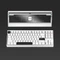 Wobkey Crush 80 Reboot Pro, Silver, LEDs RGB, Kailh Cocoa, USB/Bluetooth, US Vorschaubild