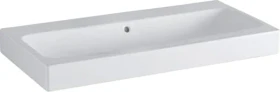 Geberit iCon Waschtisch 90cm, ohne Hahnloch, weiß/KeraTect