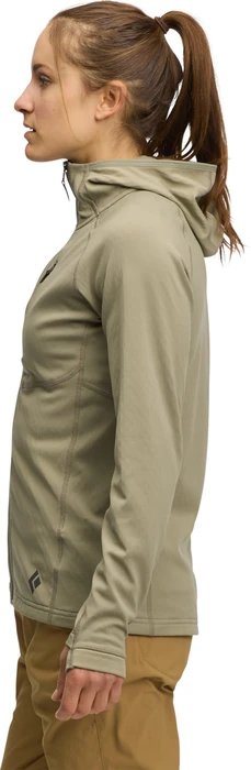 Black Diamond CoEfficient Hoody Funktionsjacke pine smoke (Damen)