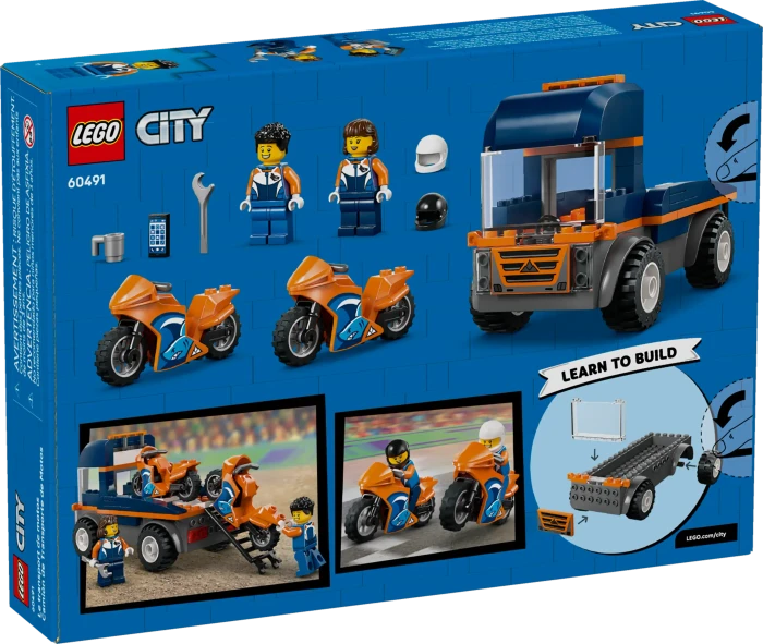 LEGO City - Motorradtransporter