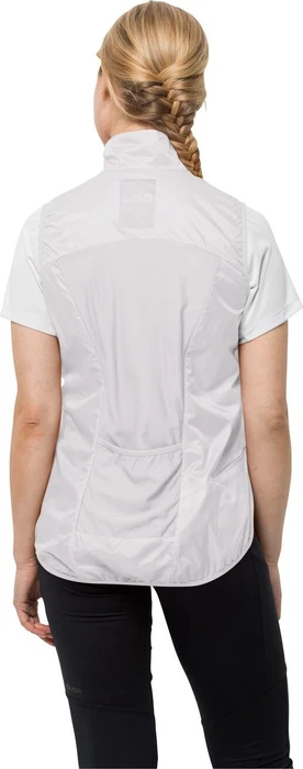 Jack Wolfskin Morobbia Wind Funktionsweste white cloud (Damen)