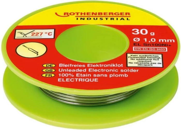 Rothenberger Lötzinn bleifrei 1mm, 30g