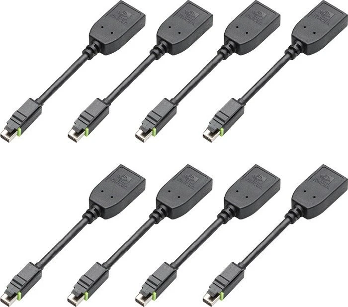 PNY NVS 810 + DisplayPort-Adapter, 2x 2GB DDR3, 8x mDP