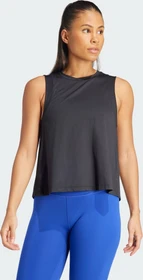 adidas Studio Funktionsshirt ärmellos black/grey six (Damen)