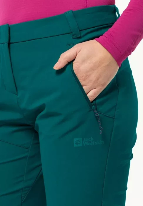 Jack Wolfskin Glastal Winter Hose lang sea green (Damen)