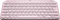 Logitech MX Keys Mini, rosa, LEDs weiß, Logi Bolt, Rose, USB/Bluetooth, UK Vorschaubild