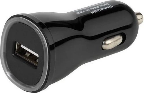 Vivanco Kfz-Ladegerät mit USB Buchse 2.1A schwarz