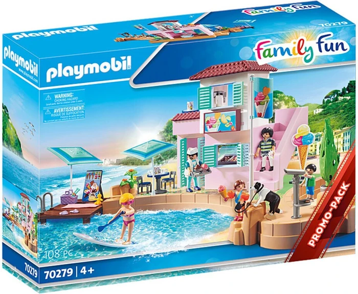 playmobil Family Fun Eisdiele am Hafen