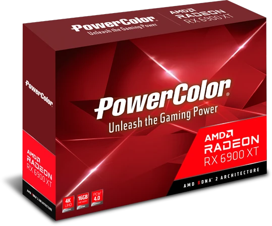 PowerColor Radeon RX 6900 XT, 16GB GDDR6, HDMI, USB-C, 2x DP