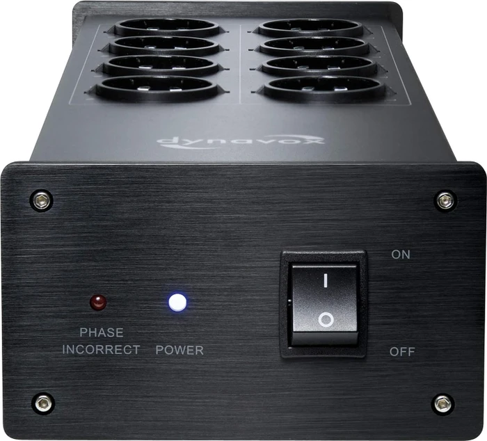 Dynavox HiFi-Steckdosenleiste X4100, 8-fach, schwarz
