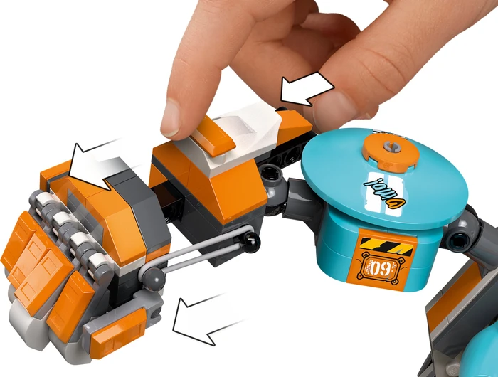 LEGO Monkie Kid - Supermeca de Carga de Sandy