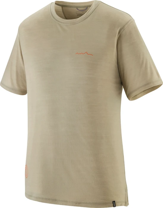 Patagonia Capilene Cool Merino Graphic Funktionsshirt kurzarm heritage header/black (Herren)
