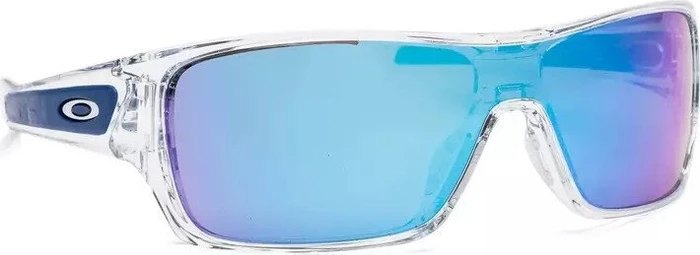Oakley Turbine Rotor polished clear/sapphire iridium (Herren)