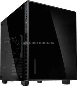 anidées AI-Crystal Cube Lite schwarz, Glasfenster