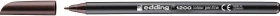 edding 1200 dunkelbraun