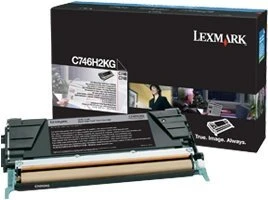 Lexmark Toner C746H2KG schwarz hohe Kapazität