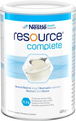 Nestlé Resource complete Pulver, 1.60kg (4x 400g)