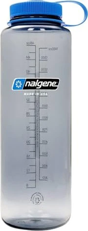 Nalgene Wide Mouth Sustain Silo Trinkflasche 1.4l grau