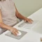 Fellowes Breyta Mausepad mit Handgelenkauflage, 240x200mm, beige Vorschaubild