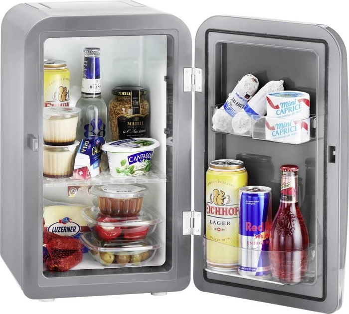 Trisa Frescolino Plus Combo Special Camping-Kühlschrank silber 12V/230V