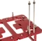 Streacom BC1 Mini Open Benchtable, rot, Mini-ITX Vorschaubild