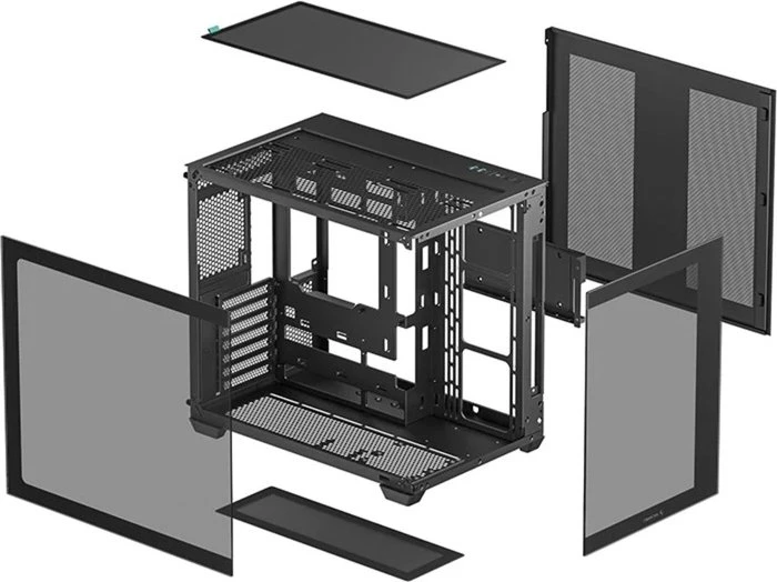 DeepCool CG530, schwarz, Glasfenster