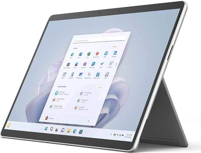Microsoft Surface Pro 9, Platin, Core i5-1235U, 8GB RAM, 256GB