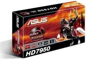 ASUS Radeon HD 7950, HD7950-3GD5, 3GB GDDR5, DVI, HDMI, 2x mDP