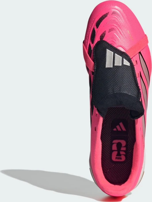 adidas Predator League Fold Over Tongue FG solar turbo/thermal chrome/core black (Junior)