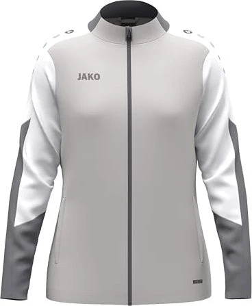 Jako Dynamic Trainingsjacke hellgrau/weiß/grau (Damen)