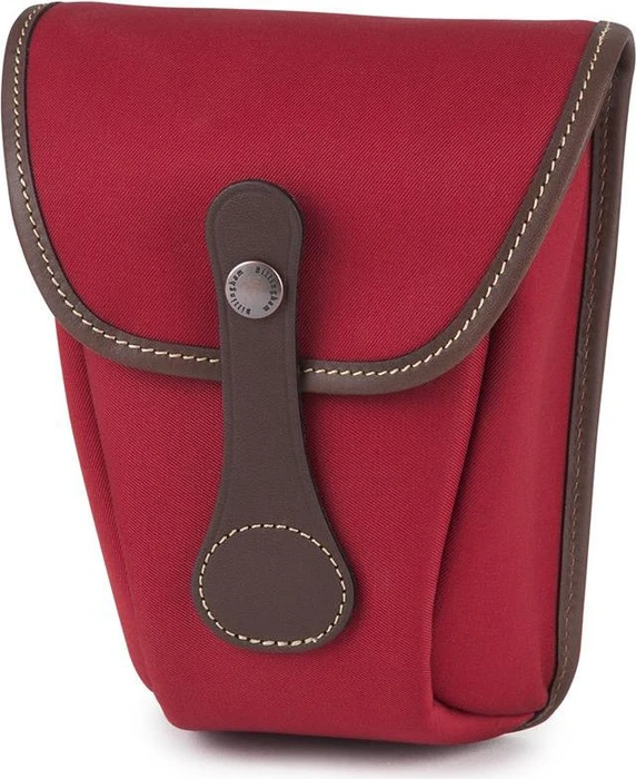 Billingham Avea 8 Kameratasche rot/dunkelbraun