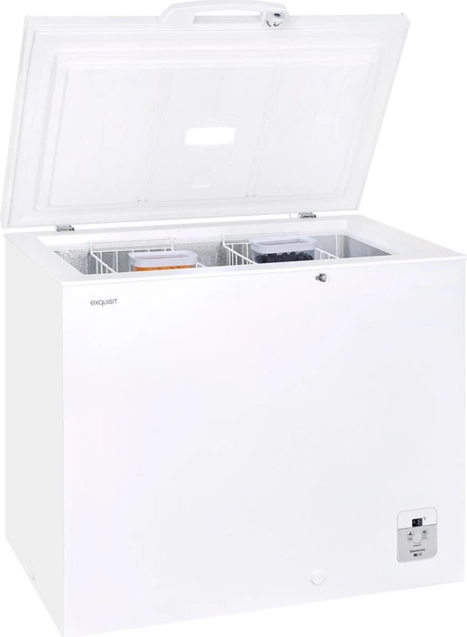 Exquisit GT220-HE-010A Gefriertruhe weiß (811430700)