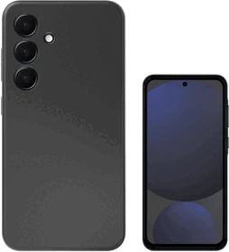 4smarts Cupertino Silicone Case für Samsung Galaxy A36 5G schwarz