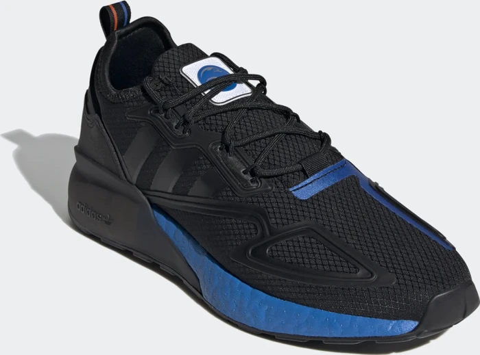 adidas ZX 2K Boost core black/glow blue (Herren)
