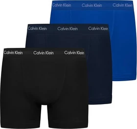 Calvin Klein Cotton Stretch 3er Boxer Briefs c-black/blu (Herren)
