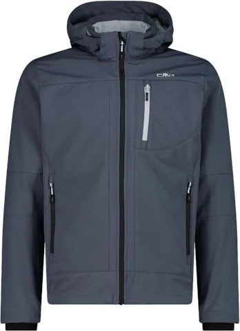 CMP Melierte Softshell Funktionsjacke titanio/alluminio (Herren)
