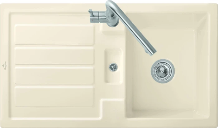 Villeroy & Boch Flavia 50 Einbau Becken reversibel ivory