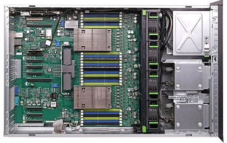 Fujitsu Primergy RX500 S7, 2x Xeon E5-4620, 16GB RAM, 4HE