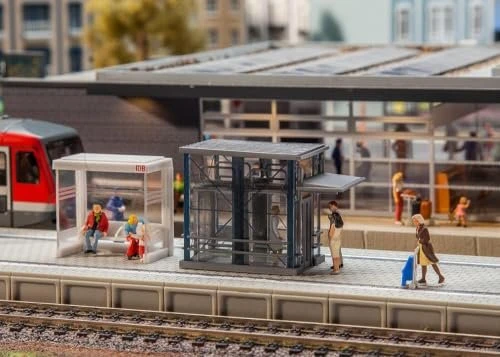 Faller Moderner Aufzug mit Antriebsteilen