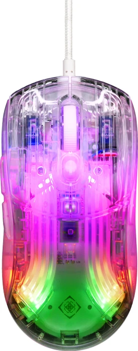 Deltaco DM330 RGB Gaming Mouse transparent, USB