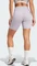 adidas Training Essentials 3-Streifen High-Waisted Hose kurz glory grey (Damen) Vorschaubild