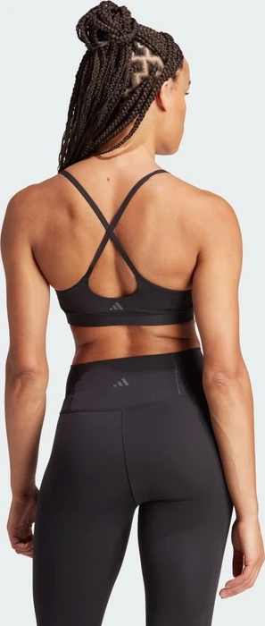 adidas All Me Light Support Sport-BH black (Damen) (IQ3374) – Bild 3 von 6
