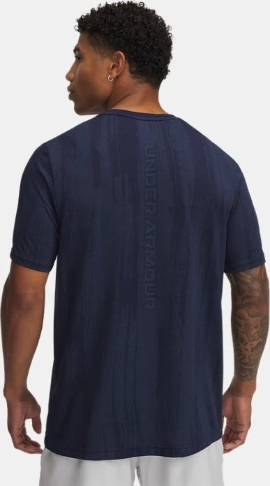 Under Armour Vanish Seamless Funktionsshirt kurzarm midnight navy/white (Herren)