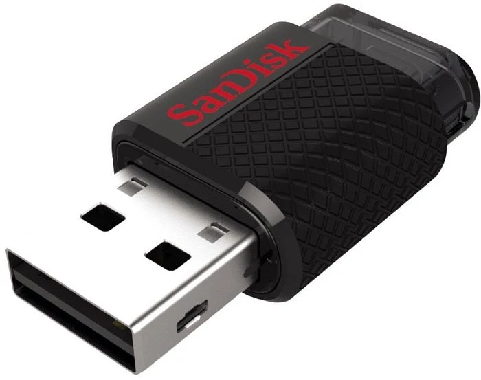 SanDisk Ultra Dual 16GB, USB-A + USB Micro-B, USB 2.0