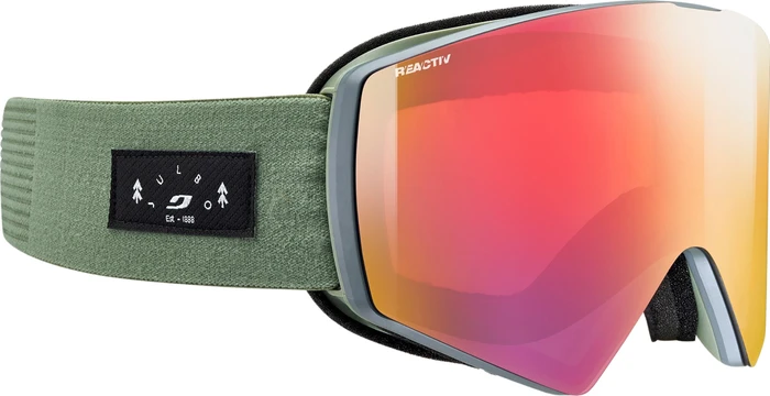 Julbo Razor Edge Reactiv grau-grün/rosa-gelb