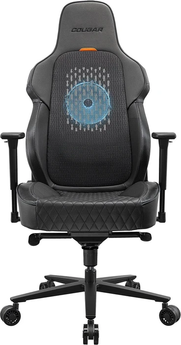 Cougar NxSys Aero Black Gamingstuhl, schwarz