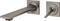 Grohe Allure 2-Loch-Waschtischbatterie hard graphite gebürstet Vorschaubild