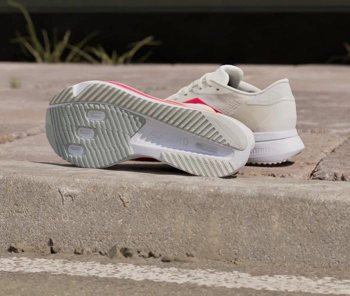 adidas Adizero SL2 off white/pure orange/lucid red (Herren)