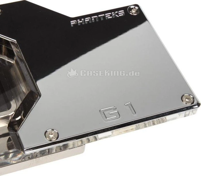 Phanteks Glacier GTX 1080/1070 Gigabyte G1 GPU Block, chrome
