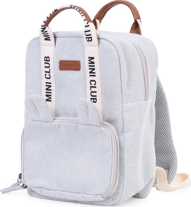 Childhome Mini Club Signature creme Kindergartenrucksack